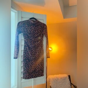 PrettyLittleThing Leopard Mini Dress